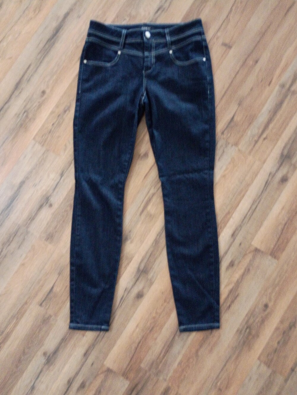 bebe Dark Blue Skinny Jeans